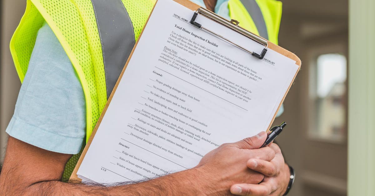 Home maintenance checklist and planning